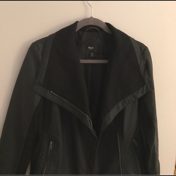 Mossimo Supply Co. Jackets & Blazers - Faux leather jacket in practically new condition